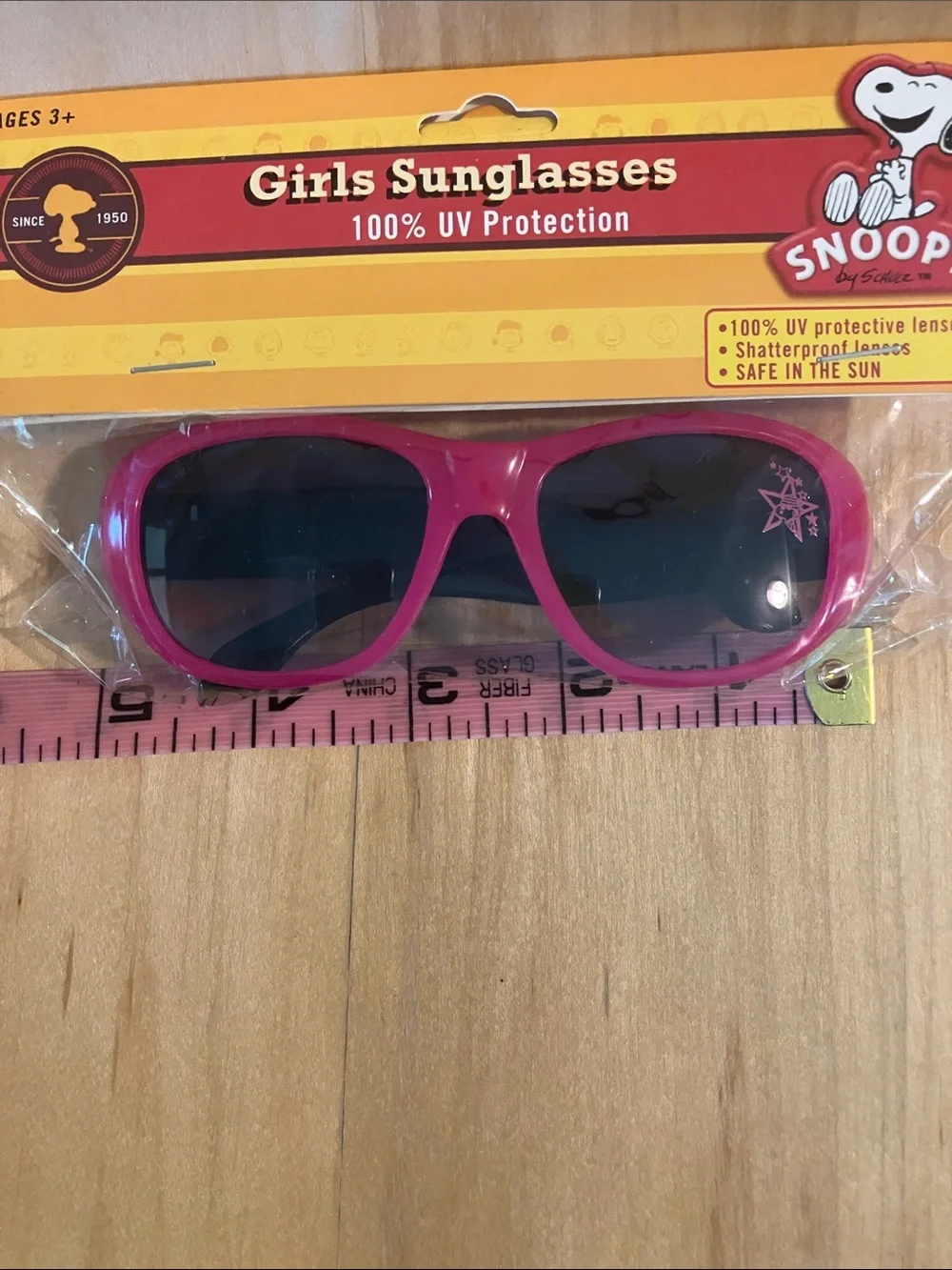 Snoopy Girls Pink and Black 
